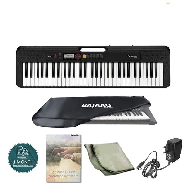 Casio CT-S200 61-Key Portable Keyboard (Black) CT-S200BK B&H