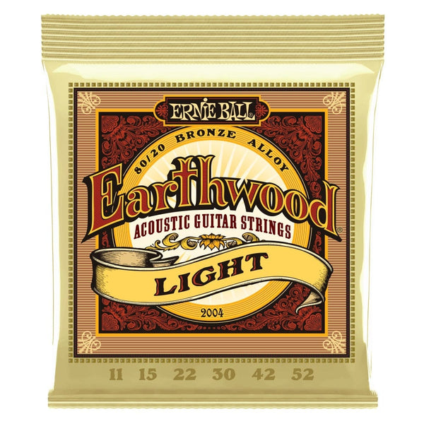 Buy Ernie Ball 2004 Earthwood Acoustic Guitar Strings 80 20