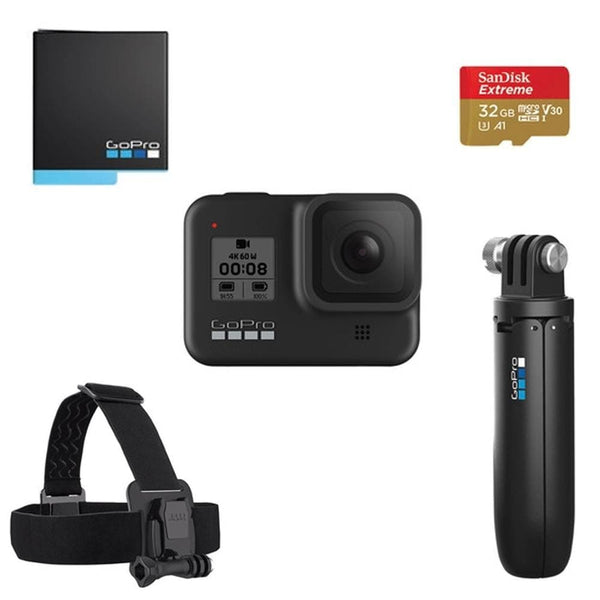 gopro hero8 black action camera holiday bundle