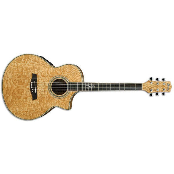 Ibanez exotic wood acoustic deals electric guitar