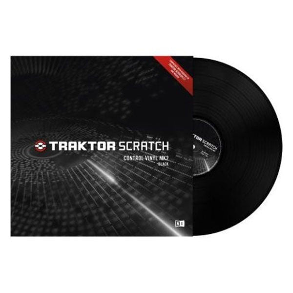 TRAKTOR SCRATCH Control Vinyl MK2Black - 器材