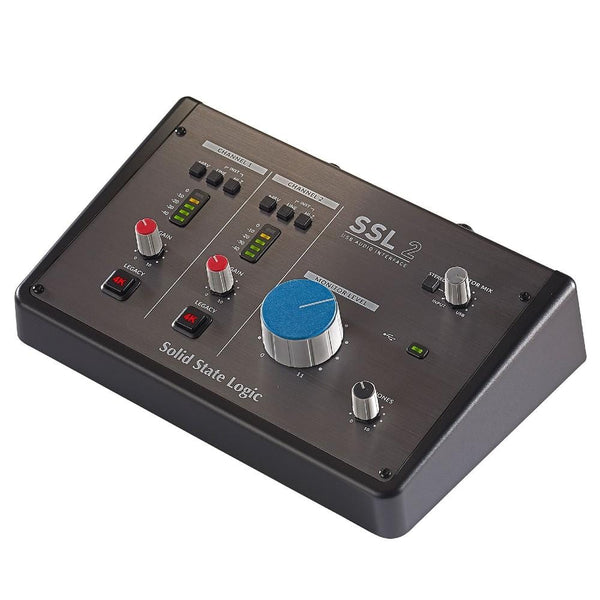 Solid State Logic SSL2 2 In / 2 Out Professional Personal Studio USB Audio  Interface - Open Box
