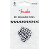 Fender Checker 351 Celluloid Melody Medium Picks