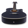 Henrix PRO 40C 40-Inch Cutaway Acoustic Guitar with Dual Action Truss Rod, Gigbag, Picks, String Set, Strap, Cloth & Ebook