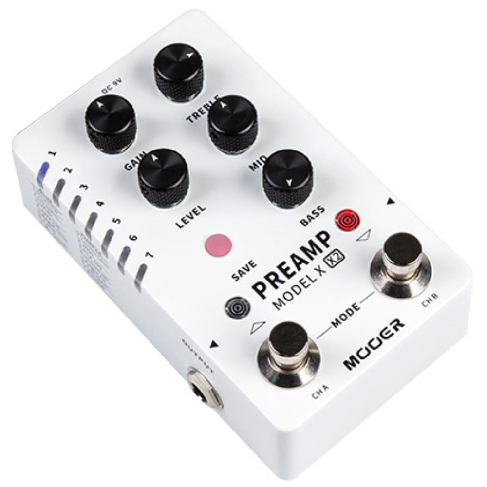 Mooer PREAMP Model X2 Digital PreAmp Pedal