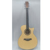 Vault EA25 Grand Auditorium Shape Acoustic Guitar with Bubinga Back and Sides - Open Box B Stock