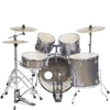 Vault Groover 22" 5-Piece Acoustic Drum Kit with Hardware, Cymbals & Throne