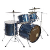 Vault Groover 22" 5-Piece Acoustic Drum Kit with Hardware, Cymbals & Throne