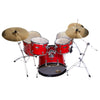 Vault Groover 22" 5-Piece Acoustic Drum Kit with Hardware, Cymbals & Throne