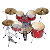 Vault Groover 22" 5-Piece Acoustic Drum Kit with Hardware, Cymbals & Throne