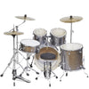 Vault Groover Plus 5-Piece Acoustic Drum Kit with Hardware, Cymbals & Throne