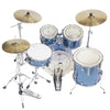 Vault Groover Plus 5-Piece Acoustic Drum Kit with Hardware, Cymbals & Throne