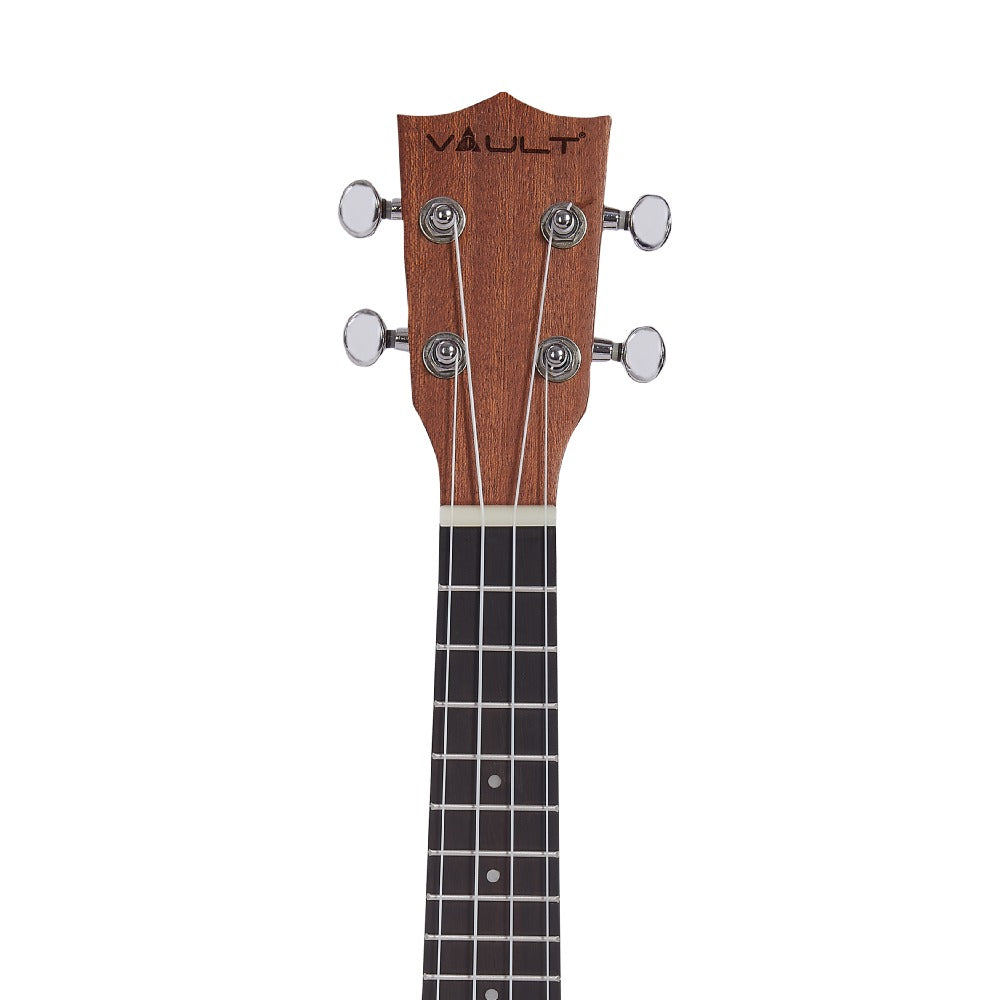 Vault UK-1000SC 21-Inch Solid Spruce Top Premium Semi Cutaway Soprano Ukulele