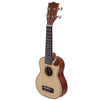 Vault UK-1000SC 21-Inch Solid Spruce Top Premium Semi Cutaway Soprano Ukulele