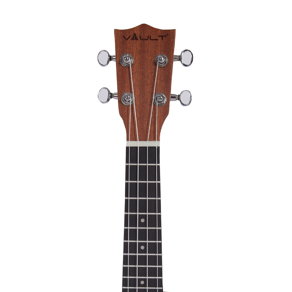 Vault UK-1000SC 21-Inch Solid Spruce Top Premium Semi Cutaway Soprano Ukulele