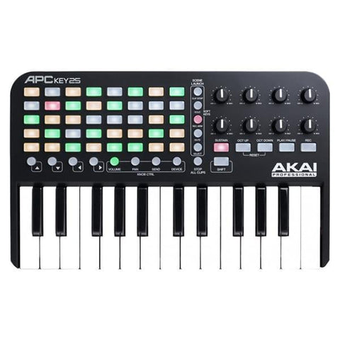 Buy Akai APC Key 25 Ableton Live Midi Keyboard Controller With