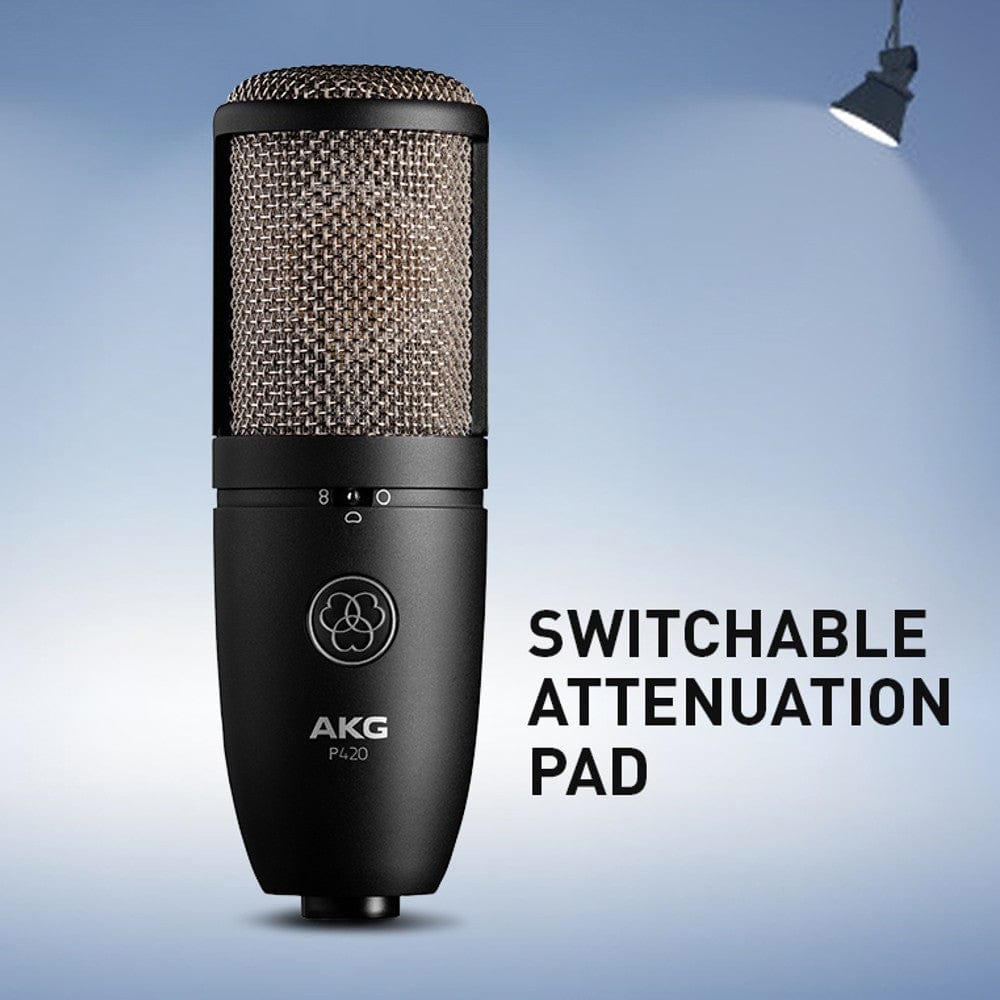 Micro cardioïde dynamique AKG P4 LIVE pour instrument