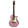Aria Electro Acoustic Guitars Misty Rose Aria FET-R1 6 String Electro Acoustic Guitar