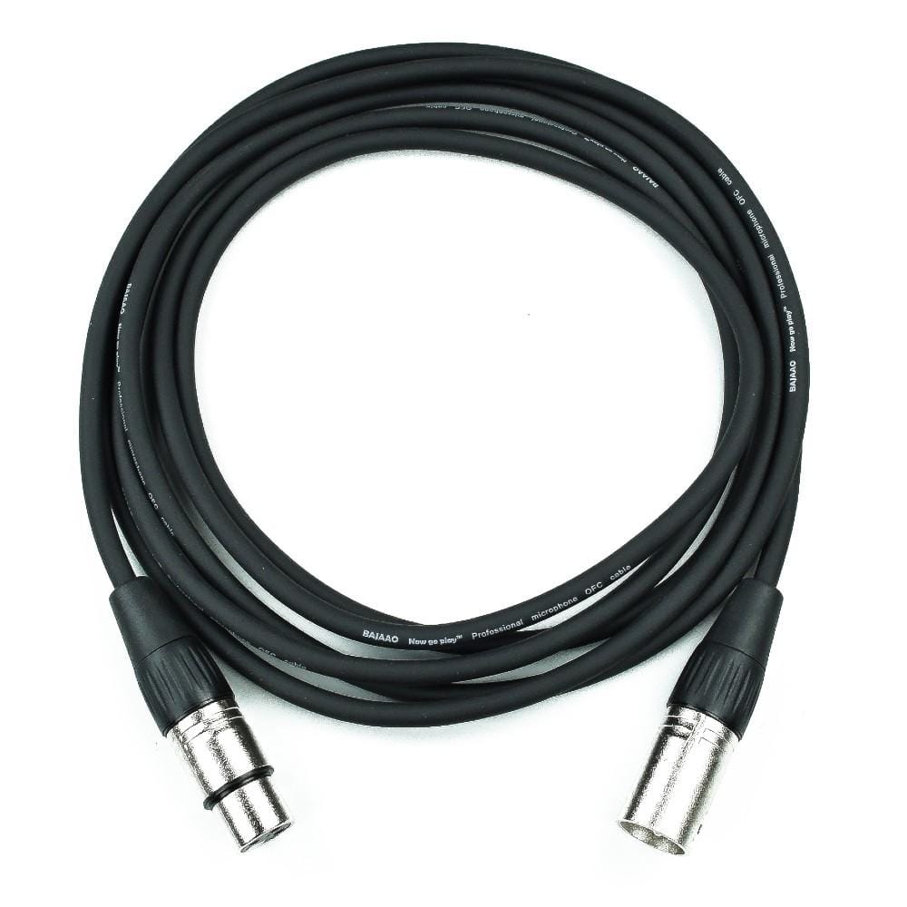 GCP Products GCP-67023 6-Pack 1M Audio Cable Cords, Xlr Male To Xlr Female  Microphone Cables