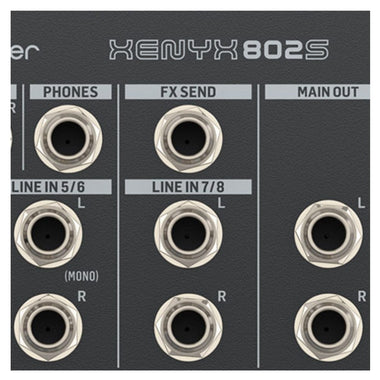 Buy Behringer XENYX 802S Premium Analog 8-Input Mixer With USB ...