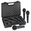 Behringer Dynamic Microphones Behringer ULTRAVOICE XM1800S Set of 3 Dynamic Microphones