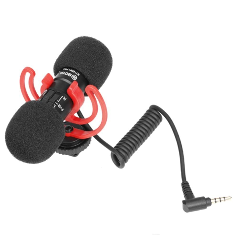 BOYA Mini Shotgun Microphone Foam Windscreens fit BY-MM1, VXR10 (Black,2  Packs)