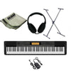 Casio Digital Pianos Black Casio CDP 230 R Digital Piano with Stand, Headphones, Polishing Cloth and Power Adapter