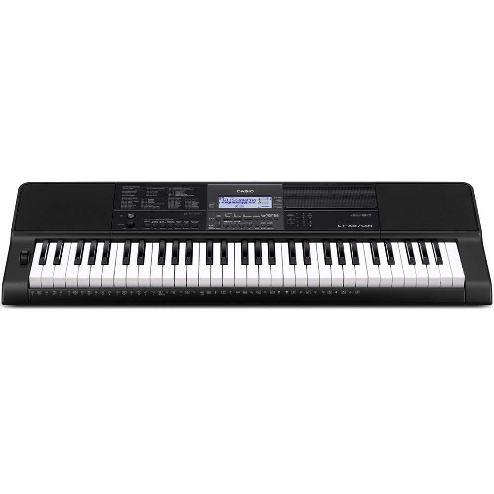 Buy Casio CT-X870IN 61-Key Portable Keyboard With Power Adapter, Dust Cover,  Online Lessons & Ebook Online