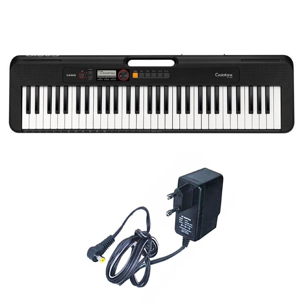 Casio Portable Keyboards Black / Single Casio Casiotone CT S200 61 Key Portable Keyboard With Adapter