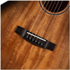 Cort Electro Acoustic Guitars Cort Core OC Mahogany 6-Strings Electro Acoustic Guitar With Bag- Open Pore Black Burst