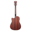 D'Angelico Electro Acoustic Guitars Matte Black D'Angelico Premier Bowery CS Electro Acoustic Guitar