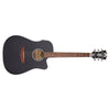 D'Angelico Electro Acoustic Guitars Matte Black D'Angelico Premier Bowery CS Electro Acoustic Guitar