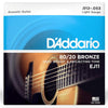 DAddario Acoustic Guitar Strings D'Addario EJ11 Bronze Light Acoustic Guitar Strings