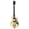 Duesenberg Hollow & Semi-Hollow Electric Guitars Vintage White Duesenberg Starplayer TV Plus Semi Hollow Electric Guitar