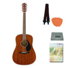 Fender Acoustic Guitars All Mahogany / Pack Fender CD-60S Dreadnought Acoustic Guitar