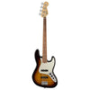 Fender Bass Guitars Brown Sunburst Fender Pau Ferro Standard Jazz Bass Guitar