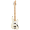 Fender Bass Guitars Olympic White / Maple Fender Squier Affinity Series Jazz Bass V 5-String Bass Guitar