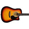 Fender Electro Acoustic Guitars Fender Squier SA-105CE Cutaway Electro Acoustic Guitar