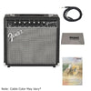 Fender Guitar Combo Amplifiers Fender Champion 20 Watts Combo Guitar Amplifier with Cable, Polishing Cloth & E-Book