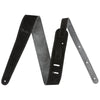 Fender Guitar Straps Black and Gray Fender 2" Reversible Suede Strap