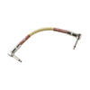 Fender Patch Cables Fender Custom Shop Tweed 6inch Patch Cable - Pack of 2