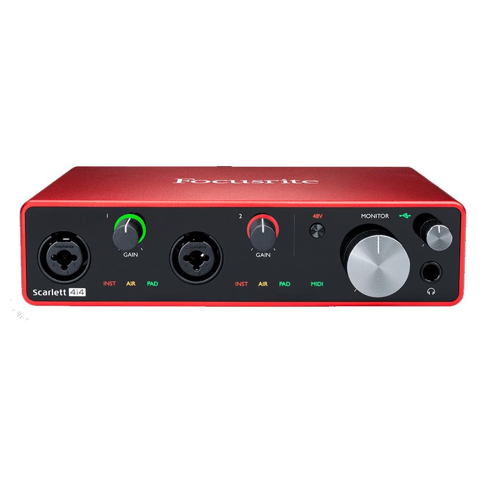 Focusrite Scarlett 4i4 3rd Gen Audio Interface