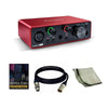 Focusrite Audio Interfaces Focusrite Scarlett SOLO 3rd Gen USB Audio Interface with XLR Cable, Polishing Cloth & Ebook