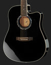 Harley Benton Acoustic Guitars Harley Benton HBD120CEBK Bundle