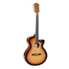 Havana Acoustic Guitars Single / Sunburst Havana FA391c 39-Inch Cutaway Acoustic Guitar