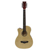 Henrix Acoustic Guitars Henrix PRO 38 Inch 6 String Cutaway Acoustic Guitar - Left Handed - Open Box