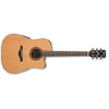 Ibanez Electro Acoustic Guitars Natural Low Gloss Ibanez AW250ECE Acoustic Guitar