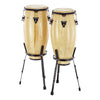 Millenium Congas Natural/Amber Lacquer Millenium MC890 Conga Set