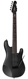 Music Man Electric Guitars Black Satin Sterling by Music Man John Petrucci JP70 7-String Electric Guitar with Gigbag