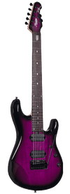 Music Man Electric Guitars Translucent Purple Burst Sterling by Music Man John Petrucci JP70 7-String Electric Guitar with Gigbag